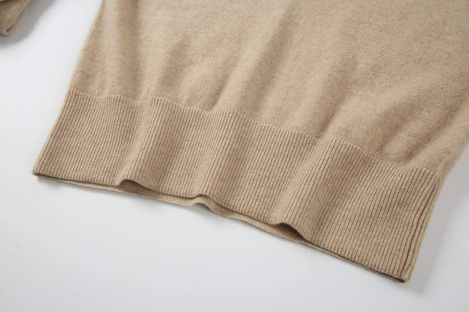 Tate Cashmere V neck Sweater