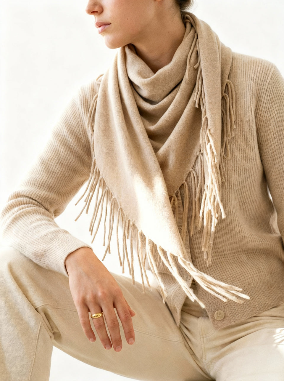 MAAC CASHMERE Cape Scarf