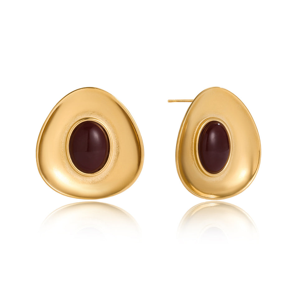 MAAC GEORGIA Earrings Brown