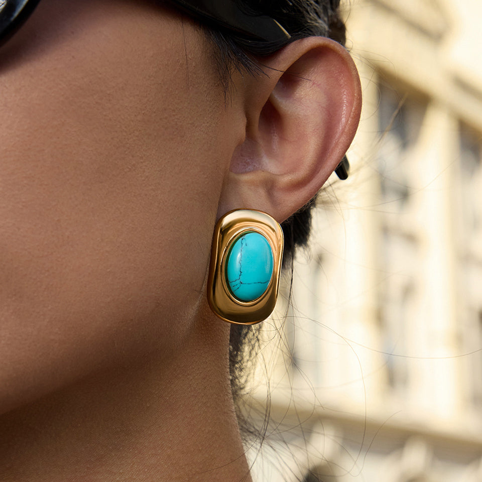 MAAC ELLA Earrings Turquoise