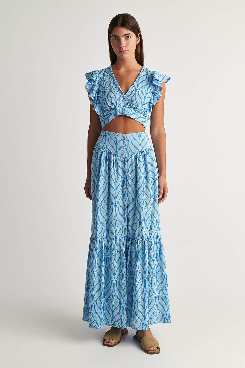 P&C ERIKOUSA Maxi Skirt/Crop Top