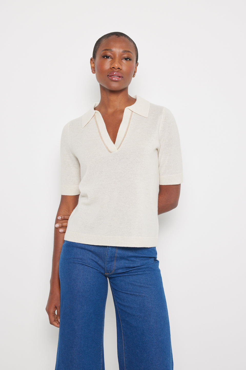 Lisa Todd MEMBERS ONLY Polo Knit