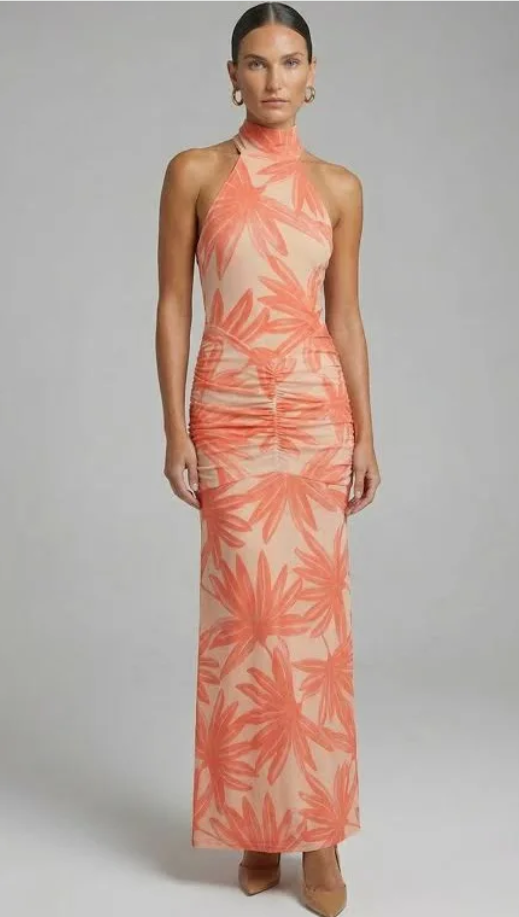 NC Clothing DROP WAIST Mesh Maxi