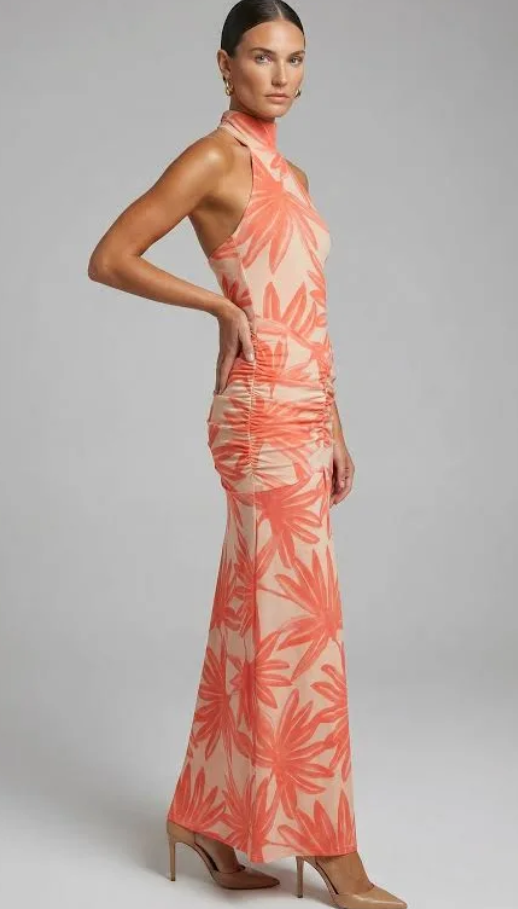 NC Clothing DROP WAIST Mesh Maxi
