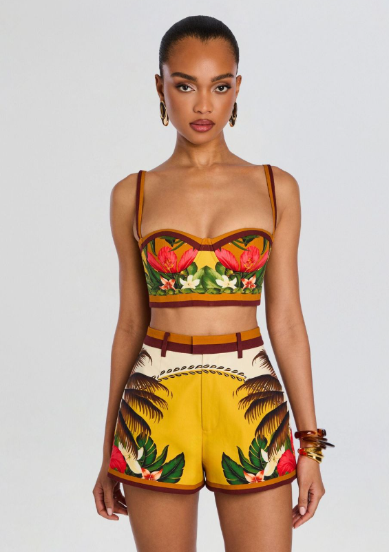 Retrofete CRICKET Bustier Top