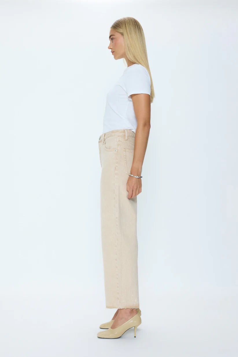 Pistola TATE Crop High Rise Bowed