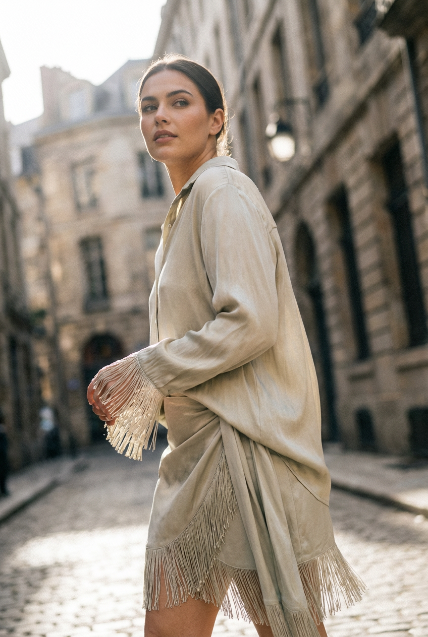 MAAC UMA Fringed Skirt