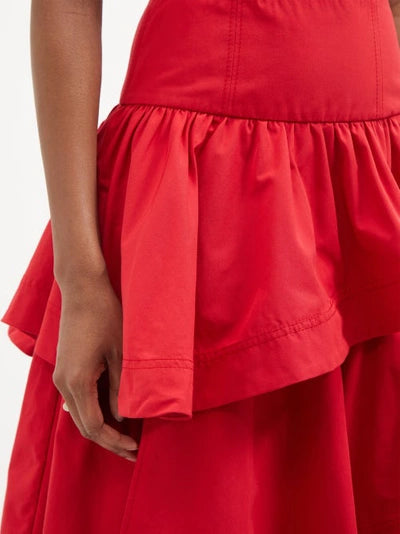 Aje COSMO Skirt Scarlet