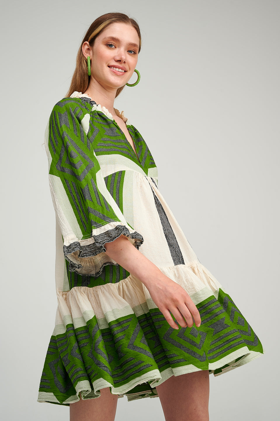 P&C ZAKAR Green Mini Dress