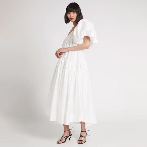 Aje SEVERINE Smock Midi Dress – MAAC London