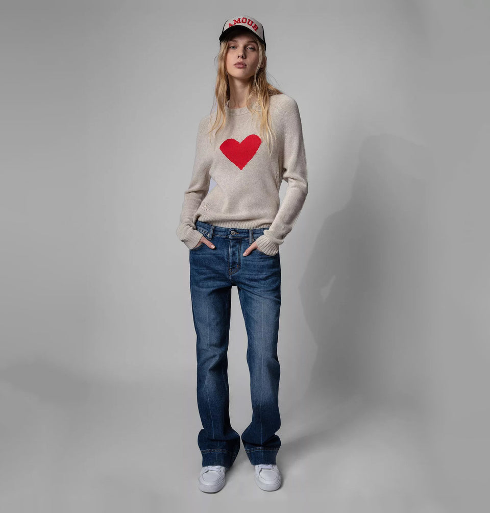 Zadig&Voltaire LILI Heart Sweater